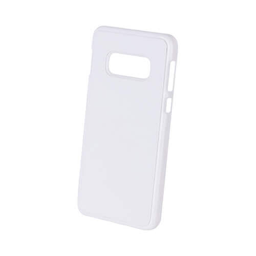 Custodia Samsung Galaxy S10 E bianco in plastica per Sublimazione trasferimento termico