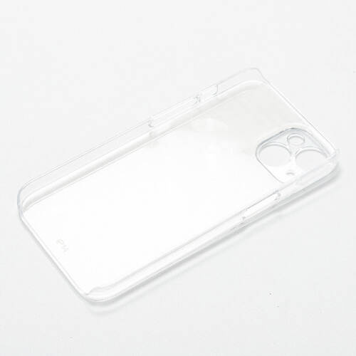 Custodia in plastica trasparente per iPhone 14 per sublimazione