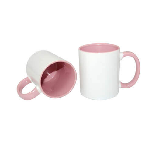 Tazza 330 ml FUNNY rosa Sublimazione Termostampa