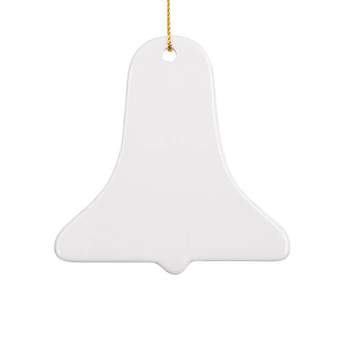 Ciondolo in ceramica per sublimazione - campana