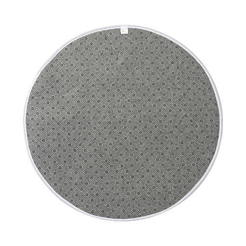 Zerbino rotondo a sublimazione in flanella