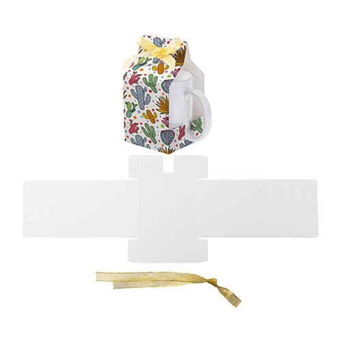 Confezione decorativa per tazza a sublimazione - 8,2 x 8,5 x 15 cm