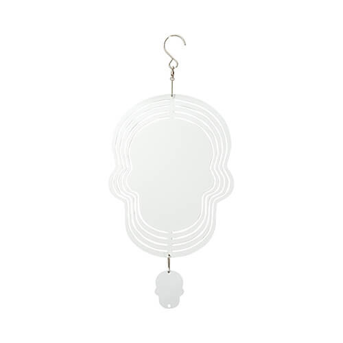 Wind Spinner 20 cm per sublimazione - cranio