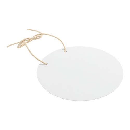 Appendiabiti in alluminio per sublimazione - cerchio Ø 25 cm