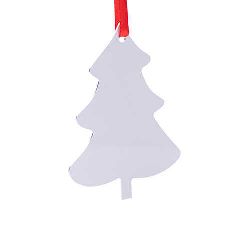 Ciondolo in metallo per sublimazione - albero di Natale