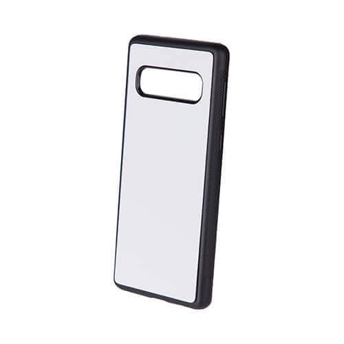 Custodia Samsung Galaxy S10 nero in gomma per Sublimazione trasferimento termico