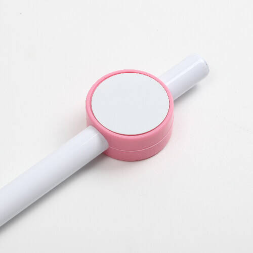 Copertura in cannuccia in silicone Ø 0,8/1 cm per sublimazione - cerchio rosa