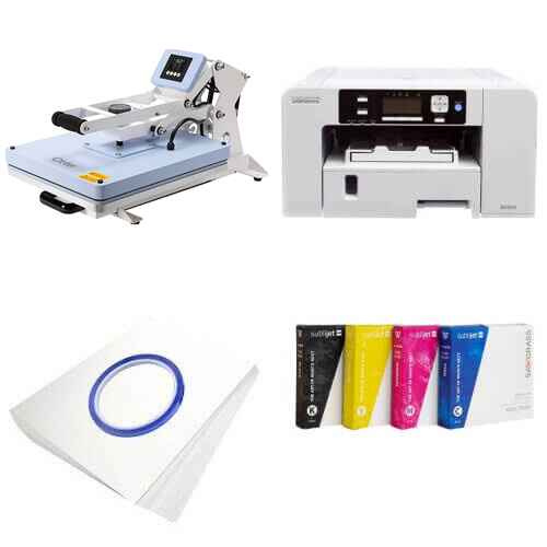 Kit stampante Sawgrass Virtuoso SG500 + macchina da stampa piana 40 x 50 cm - OT-PB4050SMDLB