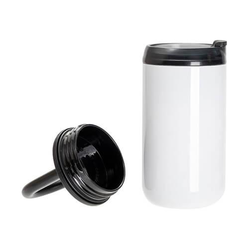 Tazza portatile per sublimazione da 400 ml - bianca