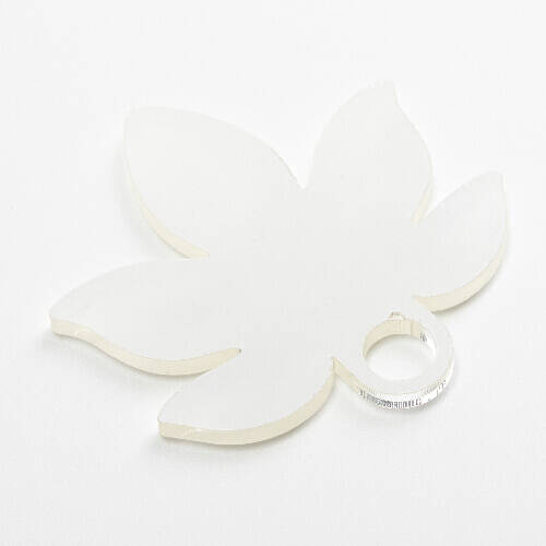 Targhetta in acrilico per tazza da 1200 ml per sublimazione - foglia