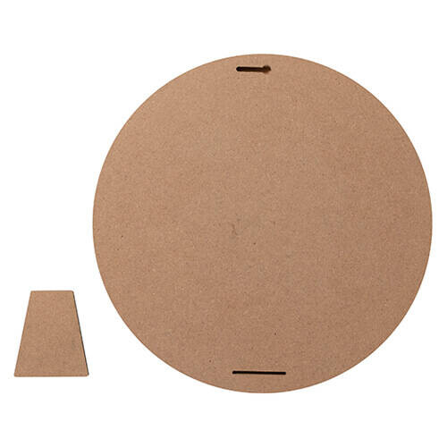 Cornice fotografica - cuore in MDF per sublimazione - Ø 30,5 cm