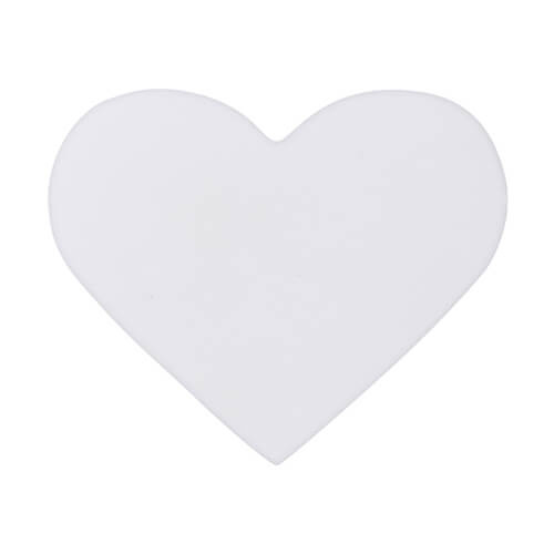 Tappetino in ceramica opaca per sublimazione - cuore