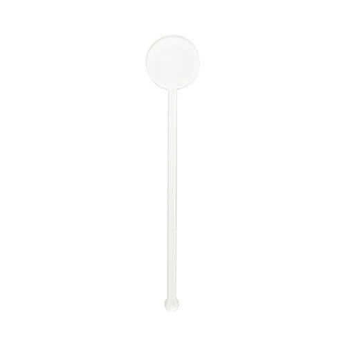Agitatore per bevande in acrilico 15 cm per sublimazione - cerchio
