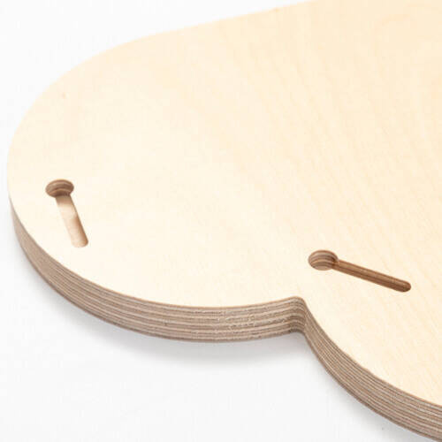 Cornice per foto - cuore in compensato per sublimazione - 20,3 x 20,3 cm