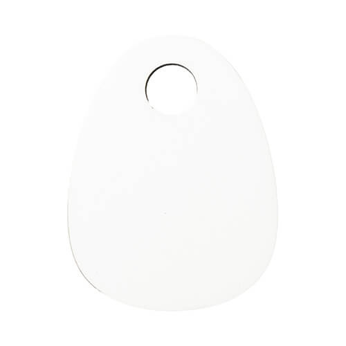 Targhetta portanome in fibra di legno per tazza 480 / 600 / 540 / 750 ml per sublimazione - uovo