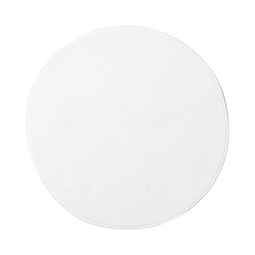 Zerbino rotondo a sublimazione in flanella