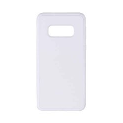 Custodia Samsung Galaxy S10 E bianco in gomma per Sublimazione trasferimento termico