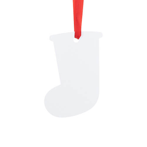 Ciondolo in plastica per sublimazione - calzino