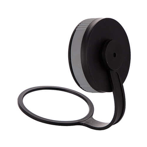 Thermos in acciaio inossidabile 550 ml con tappo avvitabile in bambù da sublimare - blu