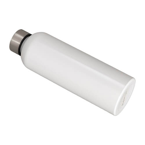 Bottiglia da 700 ml in alluminio con tappo argentato per sublimazione