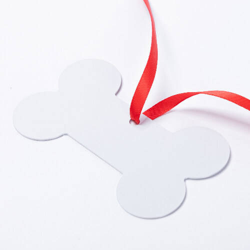 Ciondolo in metallo per sublimazione - osso