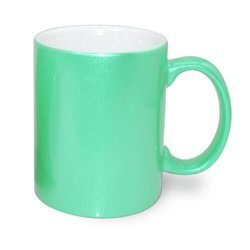 Tazza ALU, verde chiaro Sublimazione Termostampa