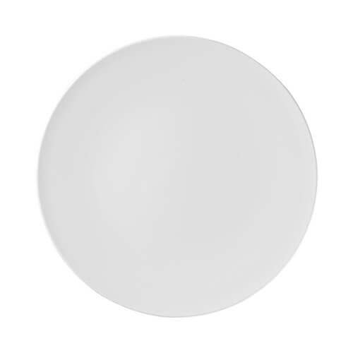 Piatto in plastica 25,5 cm per la sublimazione