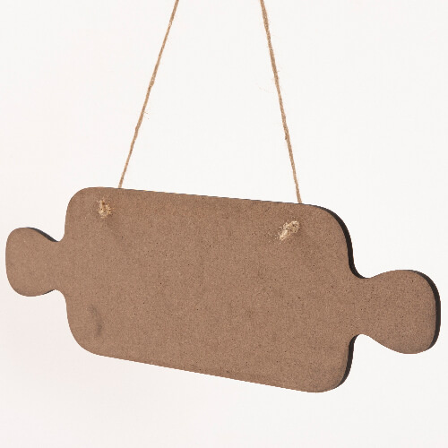 Targhetta per porta in MDF per sublimazione - caramella