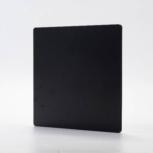 Pannello in fibra per sublimazione 20 x 20 x 0,6 cm - 2 pz. - dorso nero