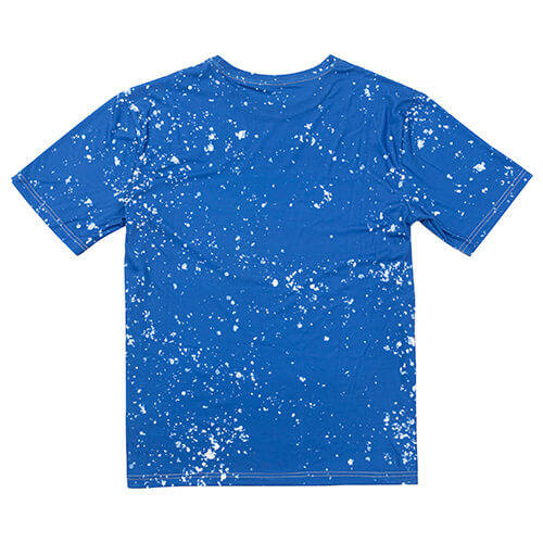T-shirt Cotton-Like Bleached Starry Blue per sublimazione