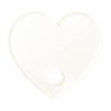 Targhetta in acrilico per tazza 780 / 900 / 1050 / 1260 ml per sublimazione - cuore
