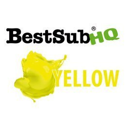 1 litro Inchiostro Sublimatico Yellow Best Sub HQ Sublimazione Trasferimento termico