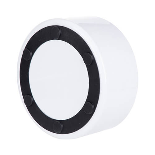 Ciotola per cani in acciaio inossidabile 1900 ml per sublimazione - bianca