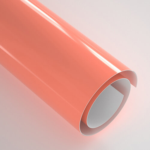 Pellicola autoadesiva 30,5 x 30,5 cm - 20 fogli - Glossy Light Coral