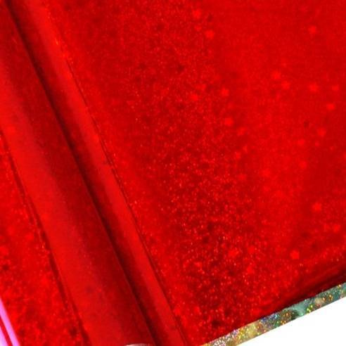 Lamina per stampa a caldo con motivo - Glitter Red