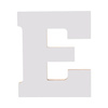 Lettera decorativa 25 cm in MDF per sublimazione - E