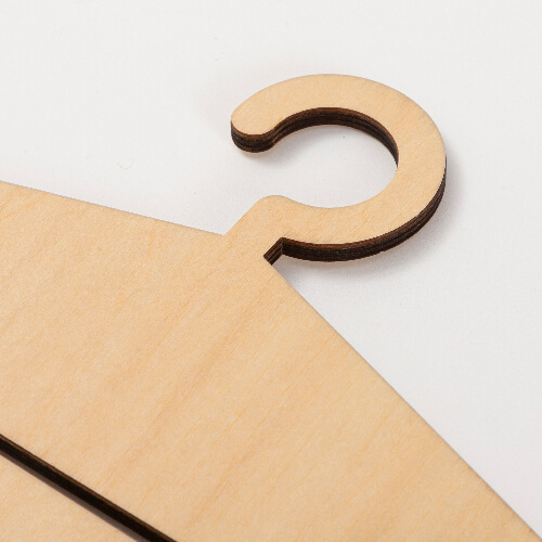 Cinque cornici sospese in compensato per sublimazione - appendino