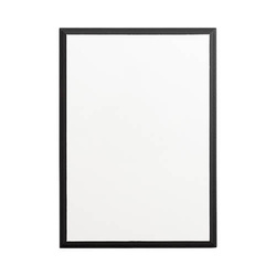 Cornice in MDF con bordo nero per sublimazione - 12,7 x 17,8 cm