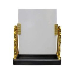 Cornice dorata in vetro con specchio 14 x 16 cm - Stampa sublimatica a trasferimento termico