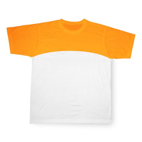 Maglietta sportiva di colore arancione Cotton-Touch per Sublimazione di trasferimento termico