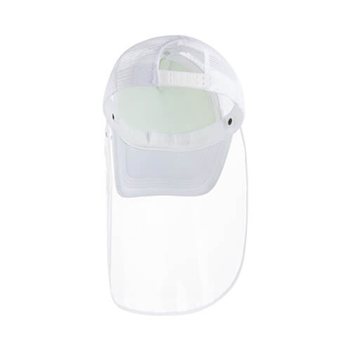 Visiera per sublimazione - bianca