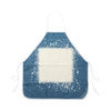 Grembiule in lino Bleached Starry Denim per sublimazione
