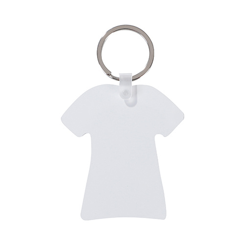 Portachiavi in ​​alluminio per sublimazione - t-shirt