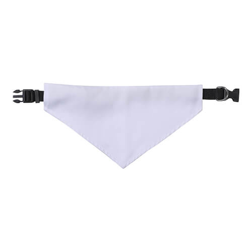 Collare nero con bandana per animali in sublimazione