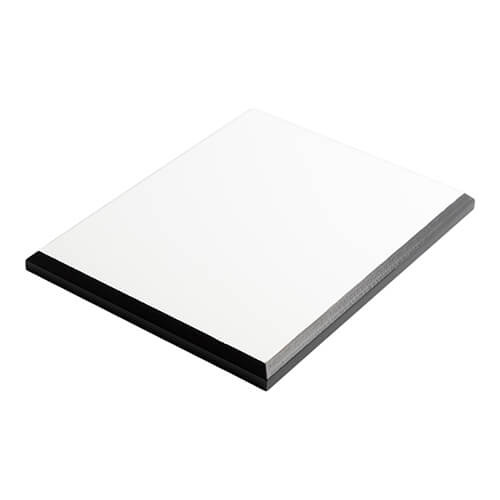 Cornice in MDF con bordo nero per sublimazione - 20,3 x 25,4 cm