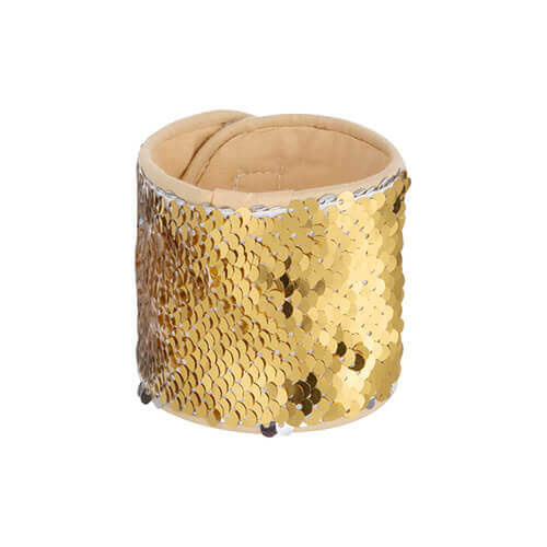 Braccialetto per mano con paillettes per sublimazione – d’oro