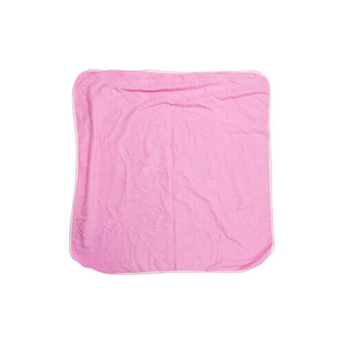 Asciugamano con cappuccio per bambini per sublimazione - rosa