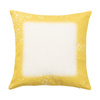 Federa in lino 40 x 40 cm Bleached Starry Yellow per sublimazione