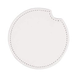 Sottobicchiere per auto in pelle per sublimazione