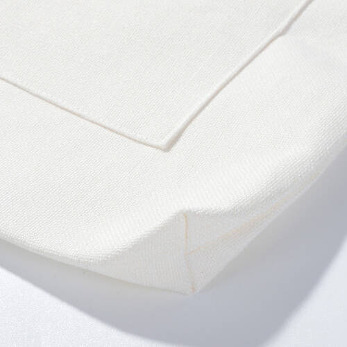 Borsa shopping 38 x 59 cm con manici neri per sublimazione